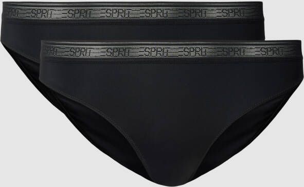 Esprit Slip met elastische band met logo model 'MICRO'