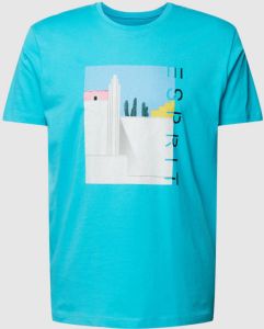 Esprit T-shirt met motiefprint