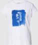 Esprit T-shirt van katoen met motiefprint - Thumbnail 1