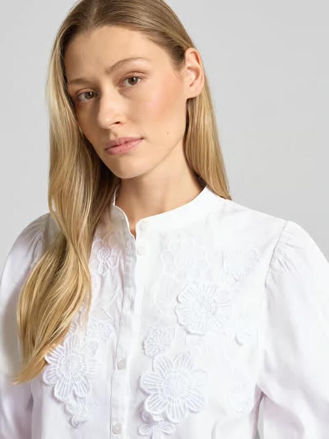 Essentiel Antwerp boxy fit overhemdblouse van puur katoen model 'JORJA'