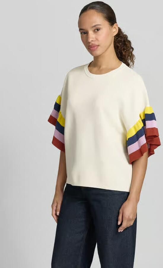 Essentiel Antwerp Boxy fit pullover van viscosemix model 'JANUARY' - Foto 2