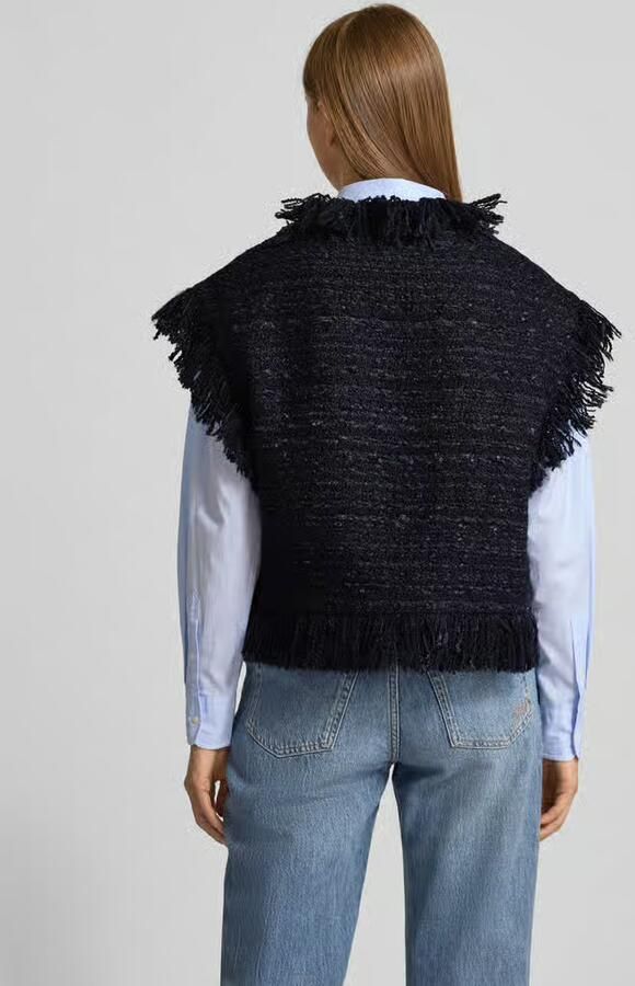 Essentiel Antwerp Comfort Fit bodywarmer met wol model 'ISHANI-I1SA'