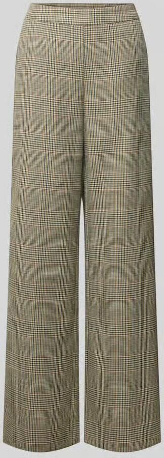 Essentiel Antwerp High waist broek met wijd been