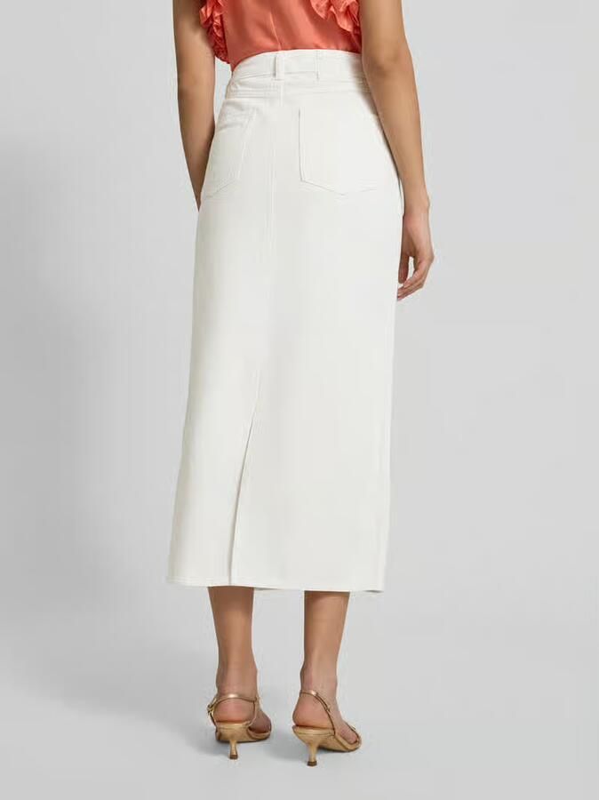 Essentiel Antwerp Jeansrok met loopsplit model 'Hobbit'