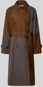 Essentiel Antwerp Loose fit lange jas van wolmix model 'KAGU'