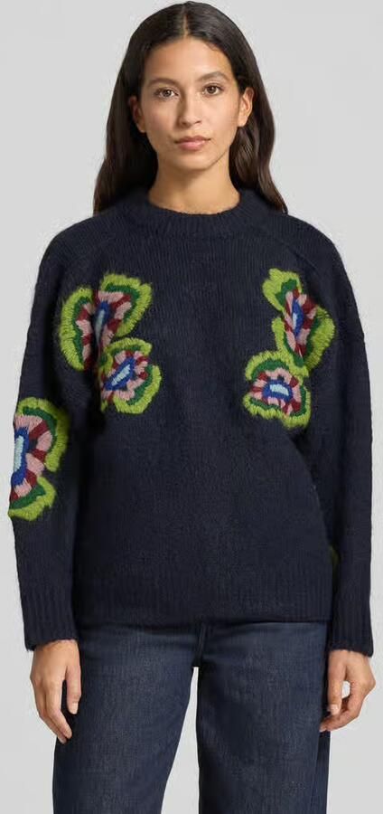 Essentiel Antwerp Loose fit pullover met wol - Foto 2