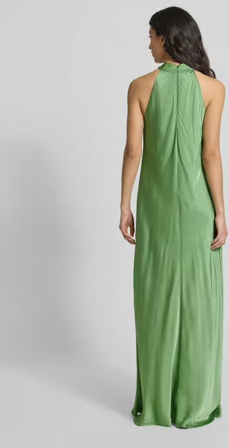 Essentiel Antwerp Maxi-jurk met halter knoopdetail model 'Huppsala' - Foto 3