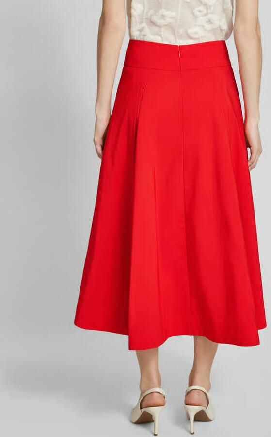Essentiel Antwerp Midirok met stolpplooien model 'Hosanna'