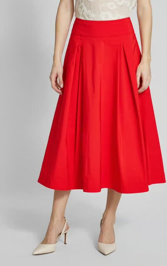 Essentiel Antwerp Midirok met stolpplooien model 'Hosanna' - Foto 2