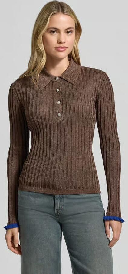 Essentiel Antwerp Nauwsluitende poloshirt - Foto 3
