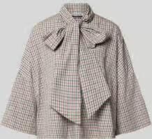 Essentiel Antwerp oversized blouse met korte mouwen van pure katoen model 'KEFIR'