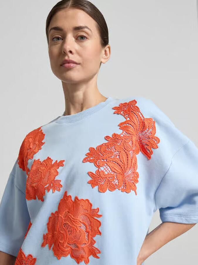 Essentiel Antwerp oversized sweatshirt van katoenmix model 'JISTA'