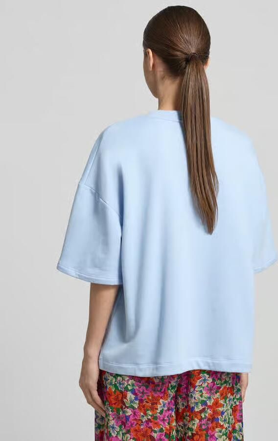 Essentiel Antwerp oversized sweatshirt van katoenmix model 'JISTA' - Foto 3