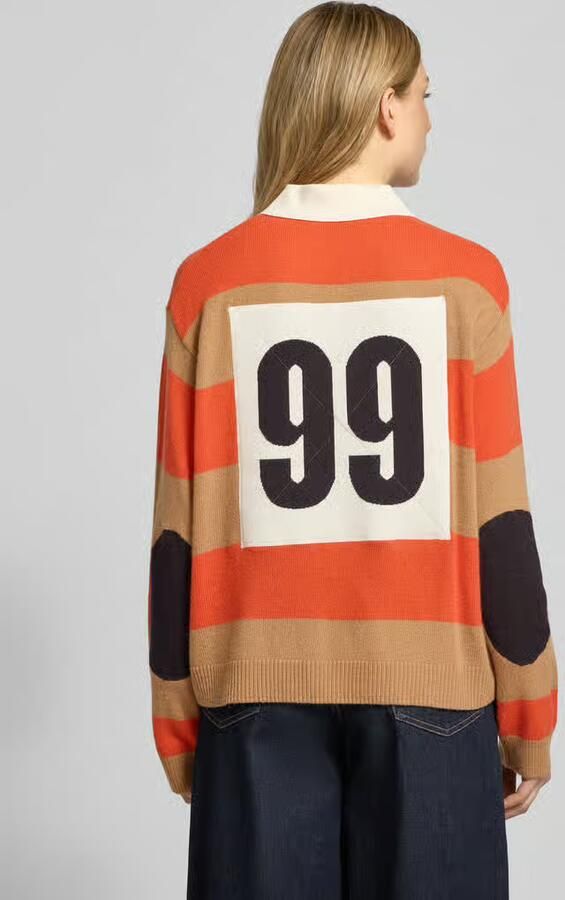 Essentiel Antwerp Regular fit gebreide pullover van wolmix met kasjmier-aandeel Model 'JARN' - Foto 4