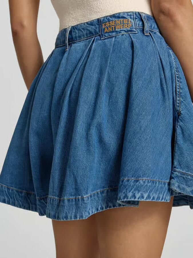 Essentiel Antwerp regular fit korte jeans van mix van katoen en lyocell model 'JOSS'