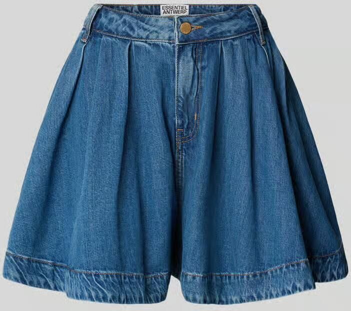 Essentiel Antwerp regular fit korte jeans van mix van katoen en lyocell model 'JOSS' - Foto 2