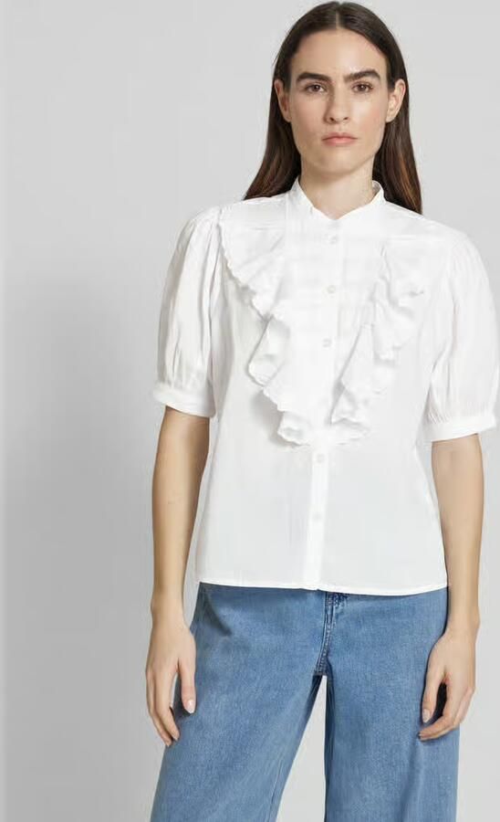 Essentiel Antwerp Regular fit overhemdblouse met opstaande kraag model 'Hamadeus' - Foto 2