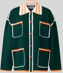 Essentiel Antwerp relaxed fit gebreid jack met viscose model 'KOKORICO'