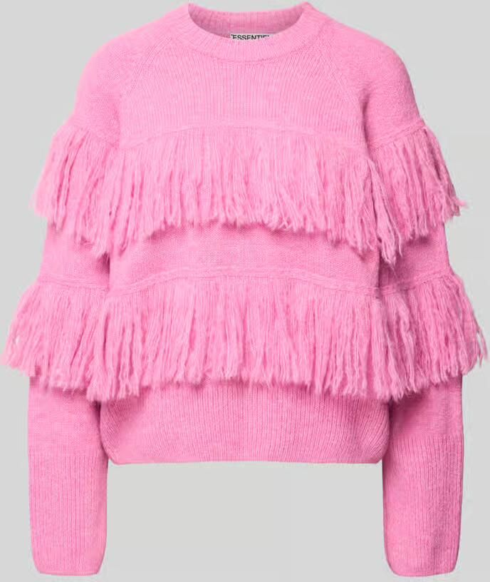 Essentiel Antwerp Relaxed fit gebreide pullover met wol model 'JOHNS'