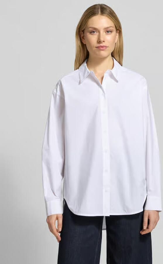 Essentiel Antwerp Relaxed fit overhemdblouse van puur katoen Model 'JAMBERS' - Foto 2