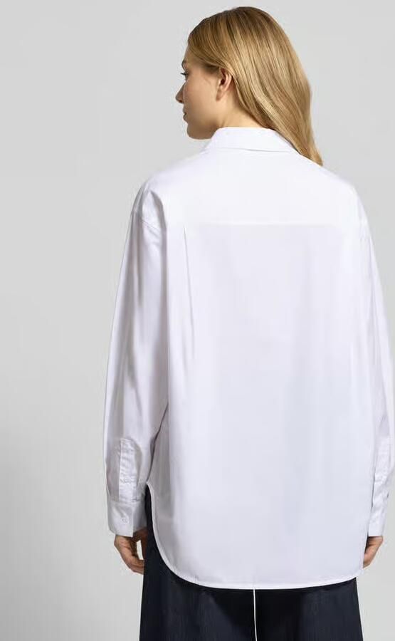 Essentiel Antwerp Relaxed fit overhemdblouse van puur katoen Model 'JAMBERS' - Foto 3
