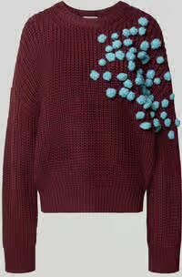 Essentiel Antwerp relaxed fit pullover met wol model 'KOSTAR'