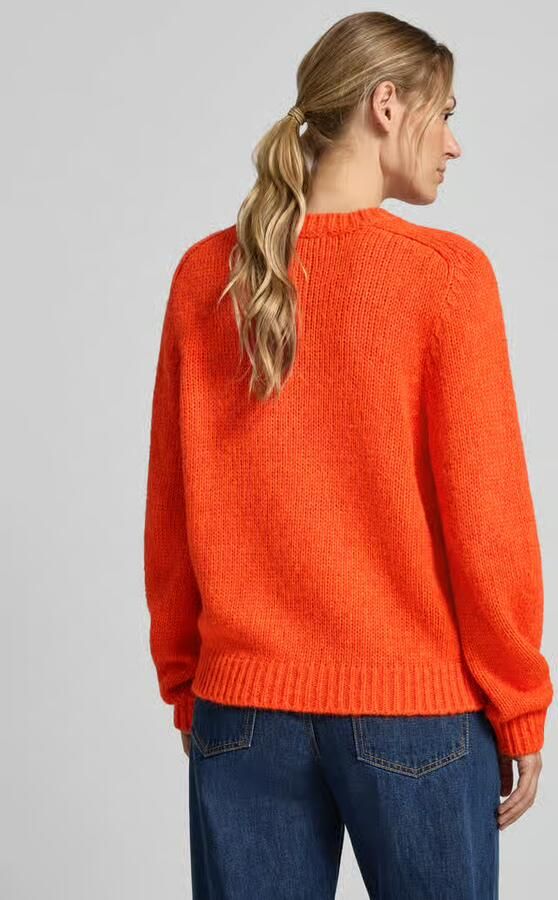 Essentiel Antwerp relaxed fit pullover van katoenmix model 'KOLLIER'