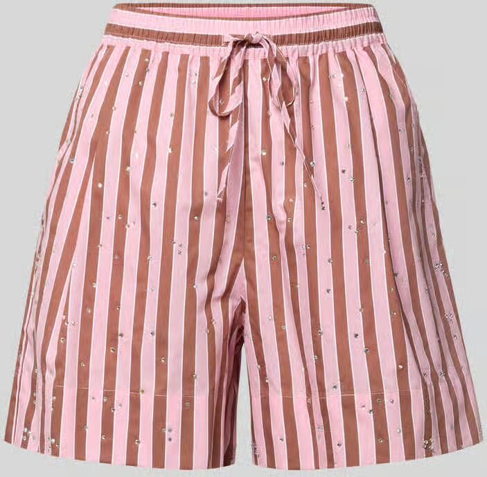 Essentiel Antwerp relaxed fit short van katoenmix model 'JEEUW' - Foto 2