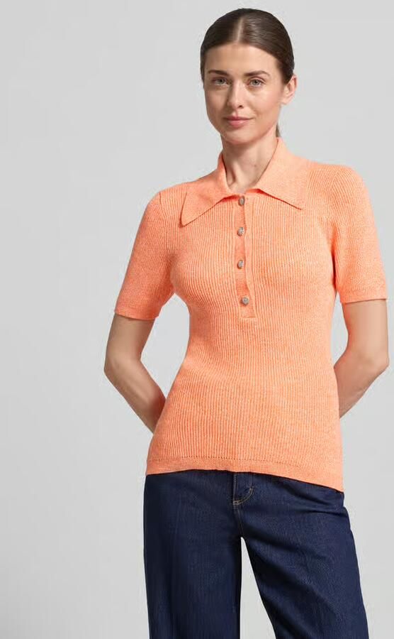 Essentiel Antwerp slim fit poloshirt van katoenmix model 'JABRIC' - Foto 2