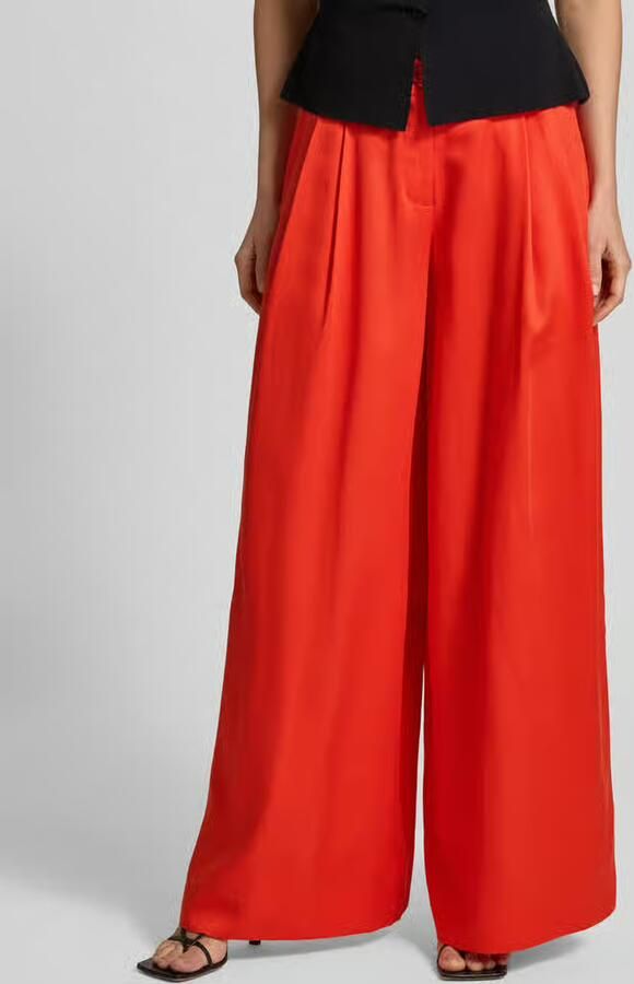 Essentiel Antwerp Wijdte broek van Lyocell model 'JAZZY' - Foto 3