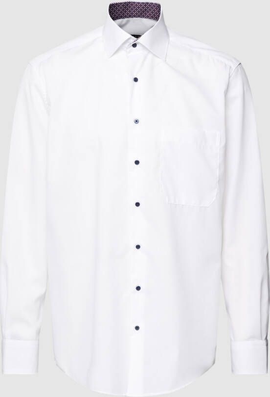 Eterna Comfort fit zakelijk overhemd met borstzak model 'Kent'