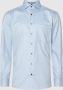 Eterna business overhemd Comfort Fit wijde fit lichtblauw geprint katoen - Thumbnail 1