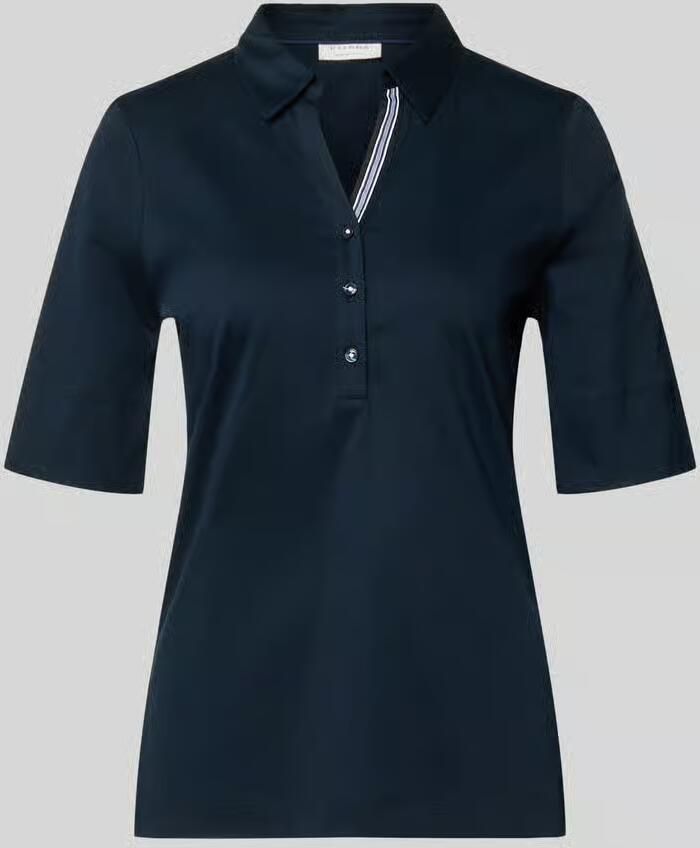 Eterna Blouse met 1 2-mouwen en korte knoopsluiting - Foto 2
