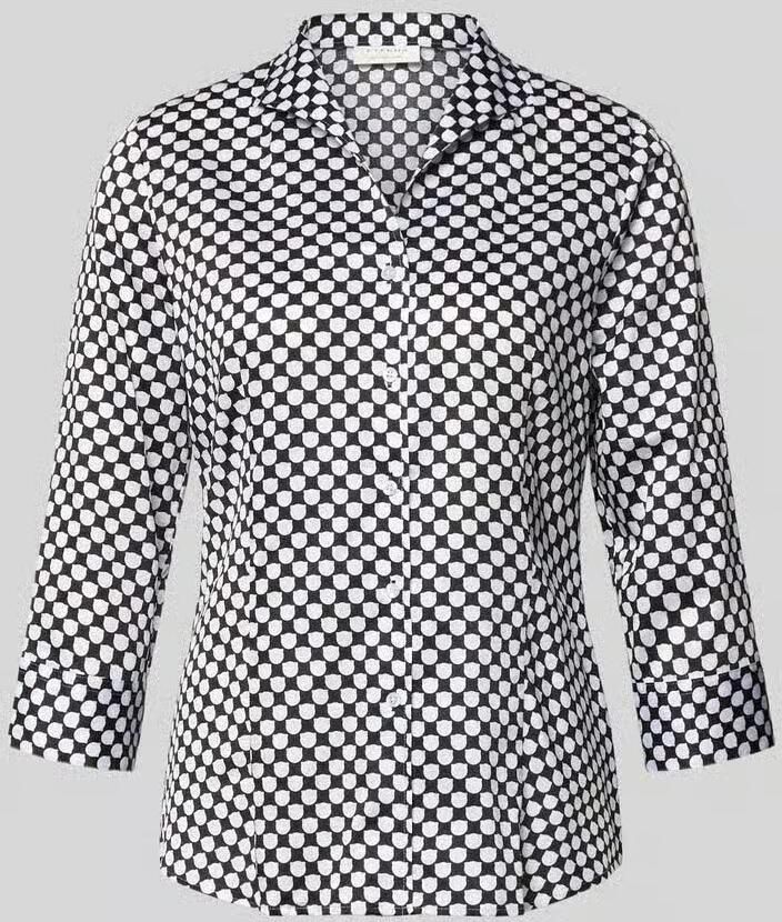 Eterna Blouse met overhemdkraag en knoopsluiting - Foto 2
