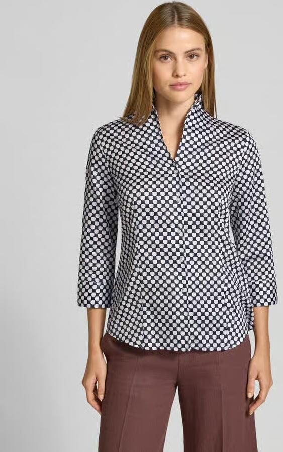 Eterna Blouse met overhemdkraag en knoopsluiting - Foto 3