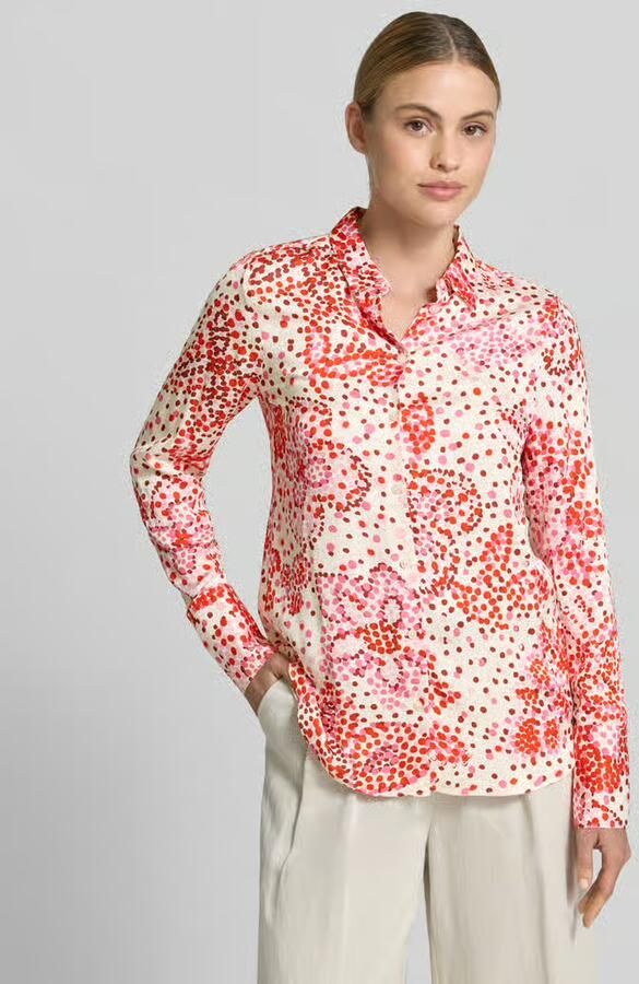 Eterna Blouse van viscose met verlengde rug - Foto 2