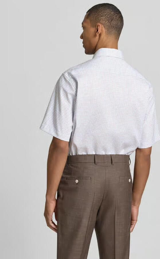 Eterna comfort fit zakelijk hemd met borstzak - Foto 3