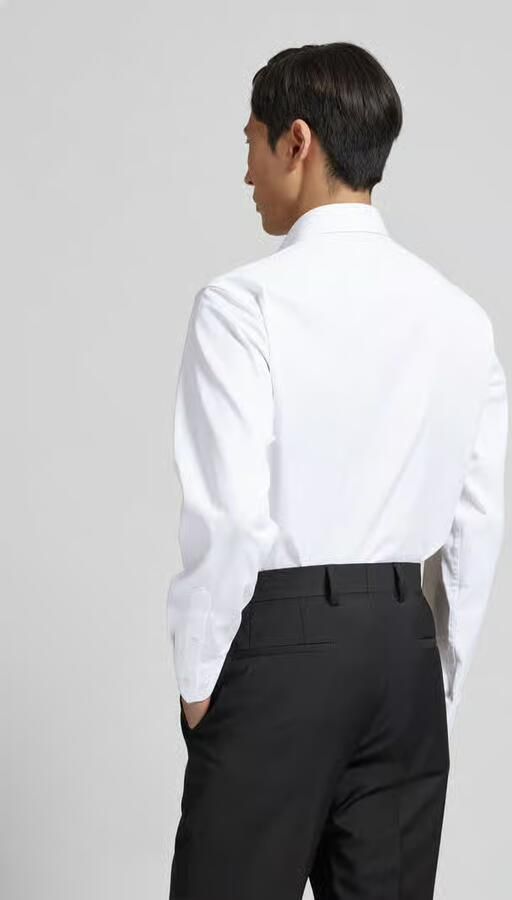 Eterna Overhemd met lange mouwen Comfort fit NON IRON (strijkvrij) - Foto 4