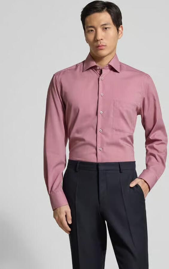 Eterna Comfort fit zakelijk hemd met kentkraag - Foto 4