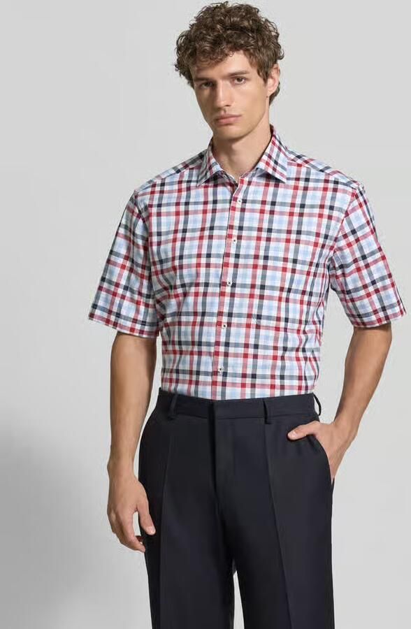 Eterna Comfort fit zakelijk hemd met kentkraag - Foto 2