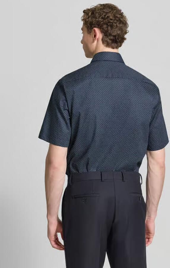 Eterna comfort fit zakelijk hemd met kentkraag