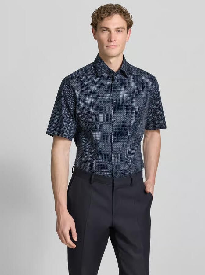 Eterna comfort fit zakelijk hemd met kentkraag - Foto 3