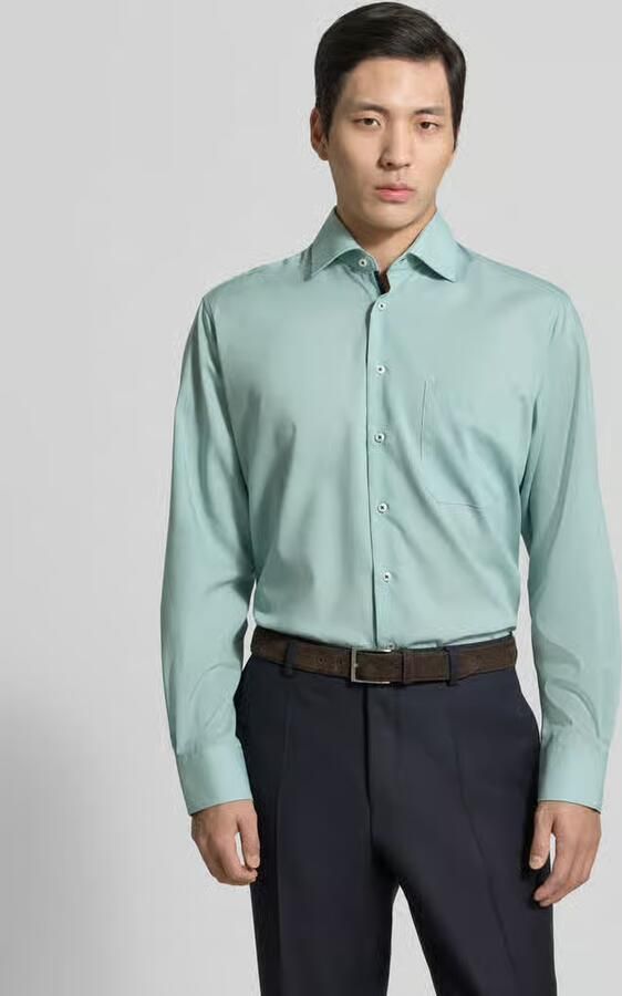 Eterna Comfort fit zakelijk hemd met kentkraag - Foto 4