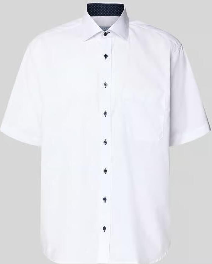 Eterna Overhemd met korte mouwen Comfort fit NON IRON (strijkvrij) - Foto 2