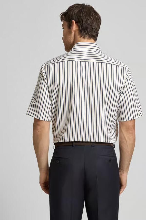 Eterna Comfort Fit zakelijk hemd van katoen met kentkraag - Foto 2