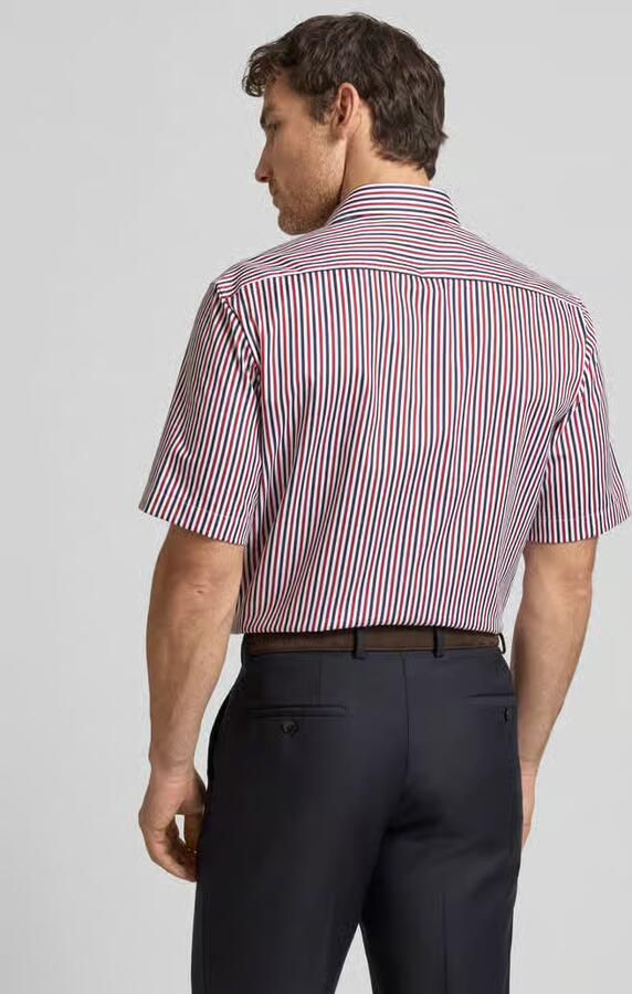 Eterna Comfort Fit zakelijk hemd van katoen met kentkraag - Foto 2