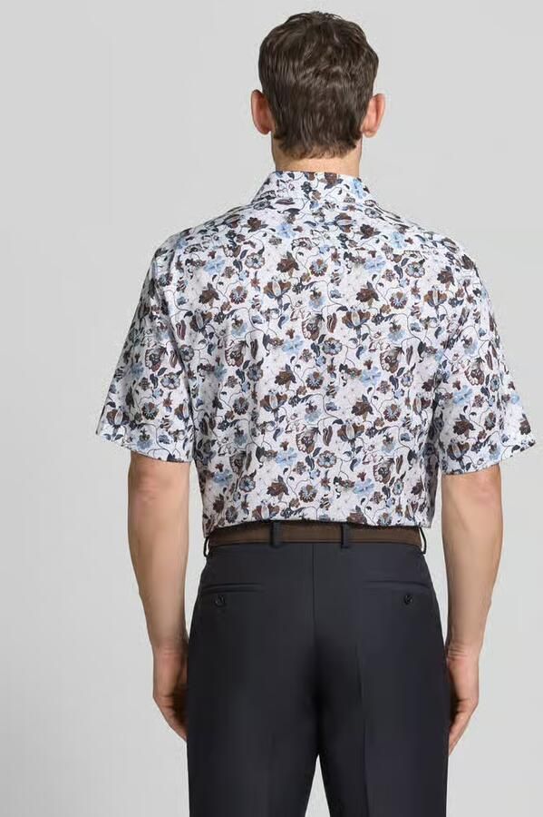 Eterna Comfort Fit zakelijk hemd van katoen met kentkraag - Foto 2