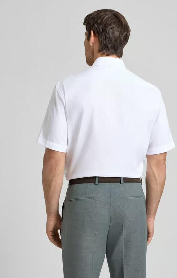 Eterna Comfort Fit zakelijk hemd van katoen met kentkraag - Foto 2