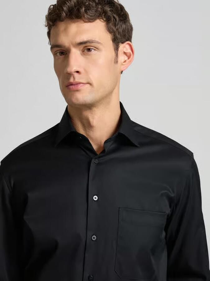 Eterna Overhemd met lange mouwen Comfort fit NON IRON (strijkvrij) - Foto 2