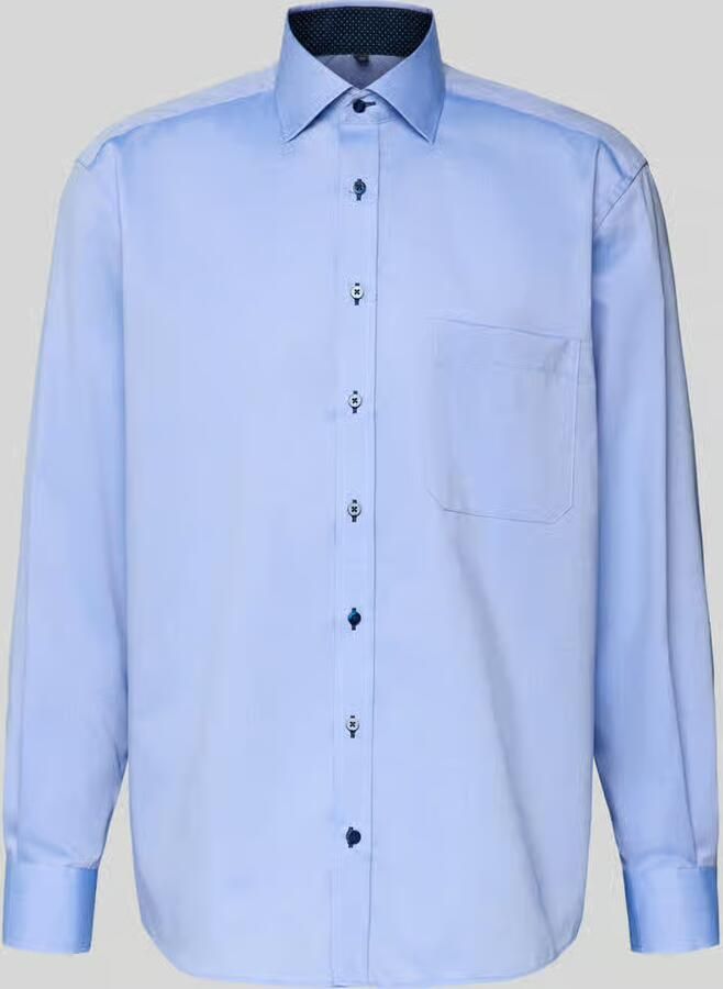 Eterna Overhemd met lange mouwen Comfort fit NON IRON (strijkvrij) - Foto 3